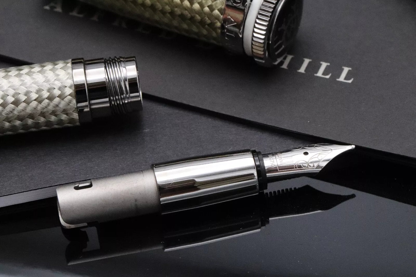 Dunhill Sentryman Explorer II Synthetic Crystal LE150 FP, BP, MP - UNUSED image 5