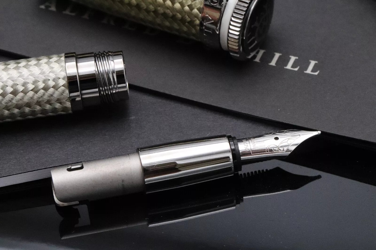 Dunhill Sentryman Explorer II Synthetic Crystal LE150 FP, BP, MP - UNUSED image 5