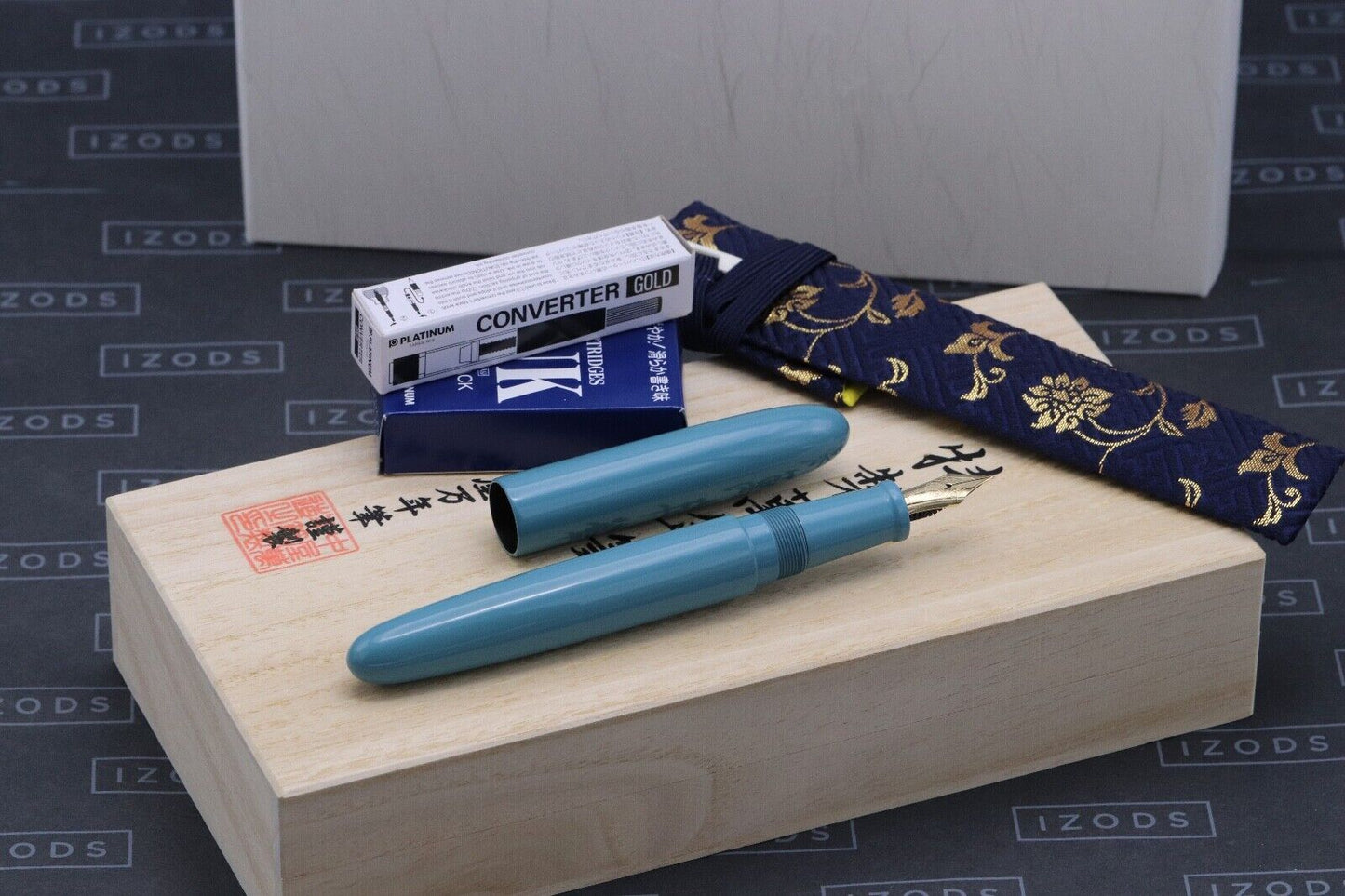 Nakaya D-17mm Long Cigar Ama-iro Fountain Pen - UNUSED image 1