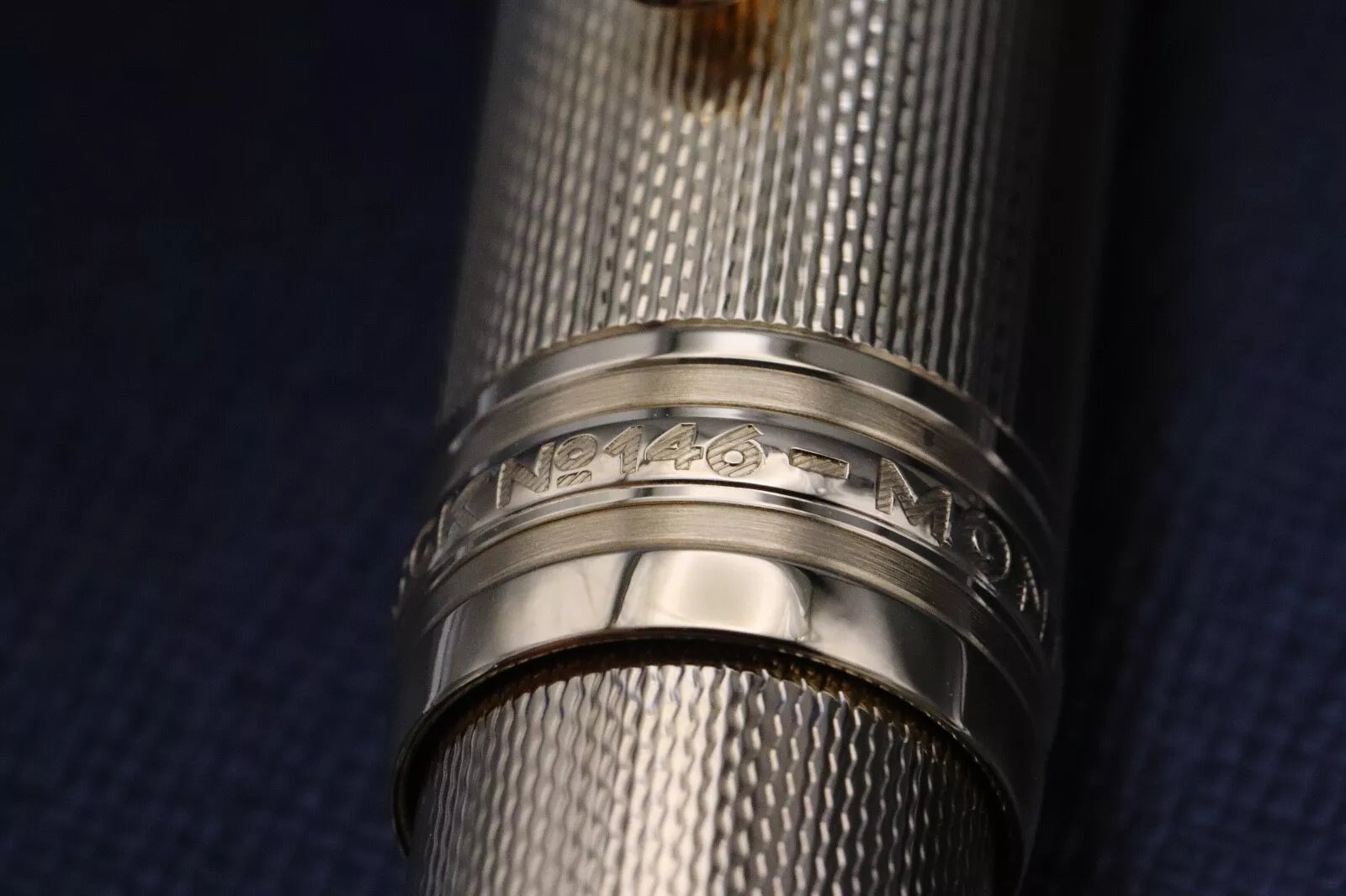 Montblanc Meisterstuck 146 LeGrand Barley Vermeil Fountain Pen - Broad Nib image 9