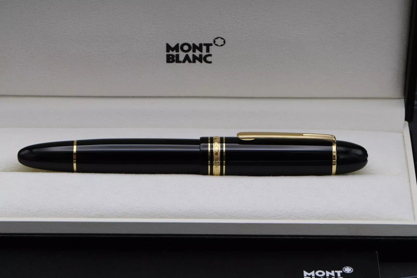 Montblanc Meisterstuck 149 Gold-Coated Fountain Pen - EF NIB image 6
