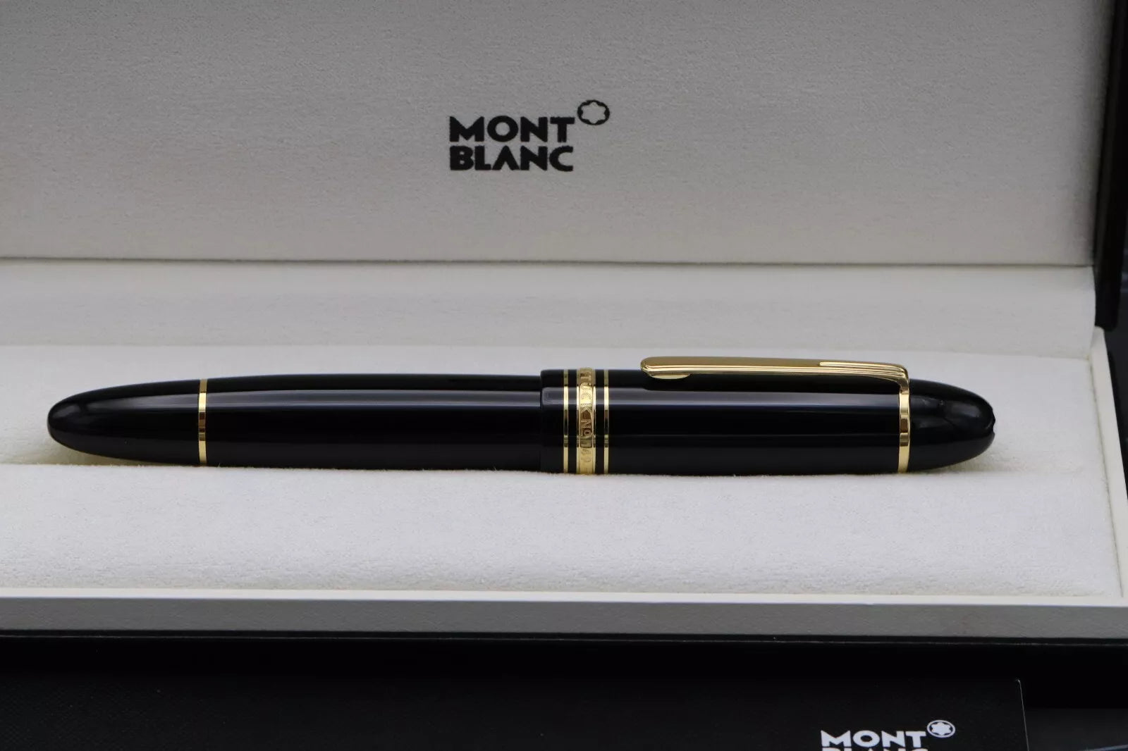 Montblanc Meisterstuck 149 Gold-Coated Fountain Pen - EF NIB image 6