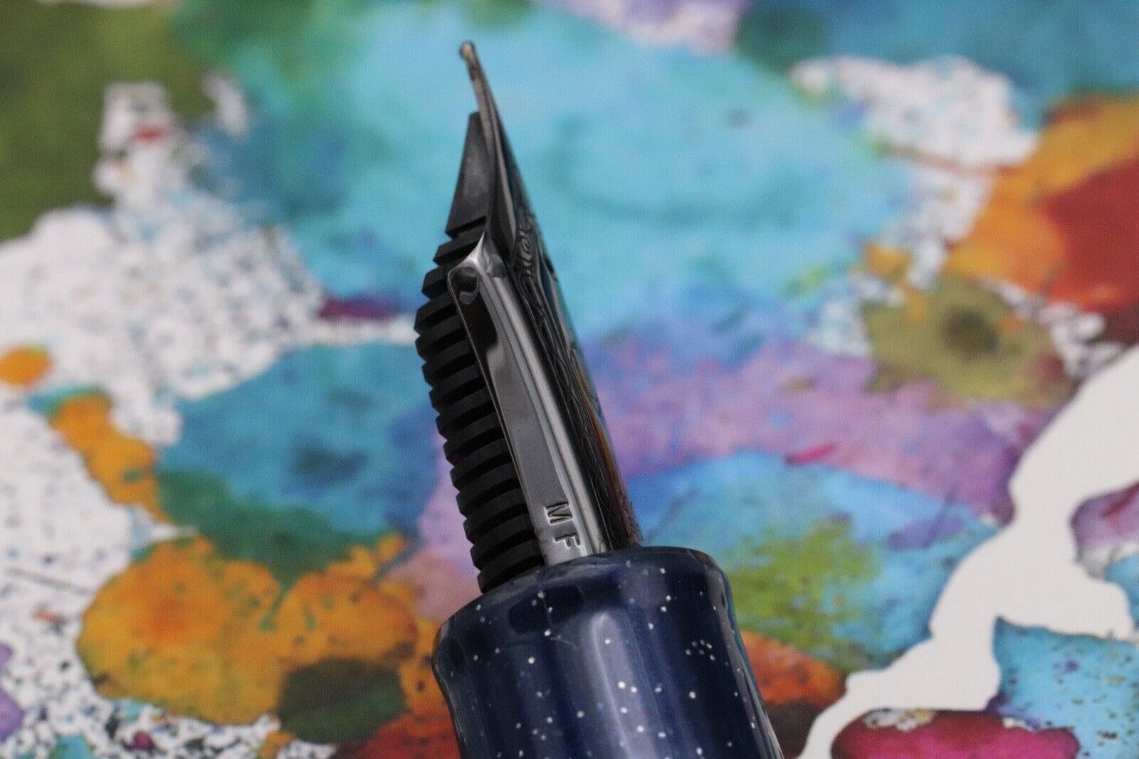 Sailor 1911L Ringless Galaxy Pleiades Fountain Pen - Medium-Fine Nib image 3
