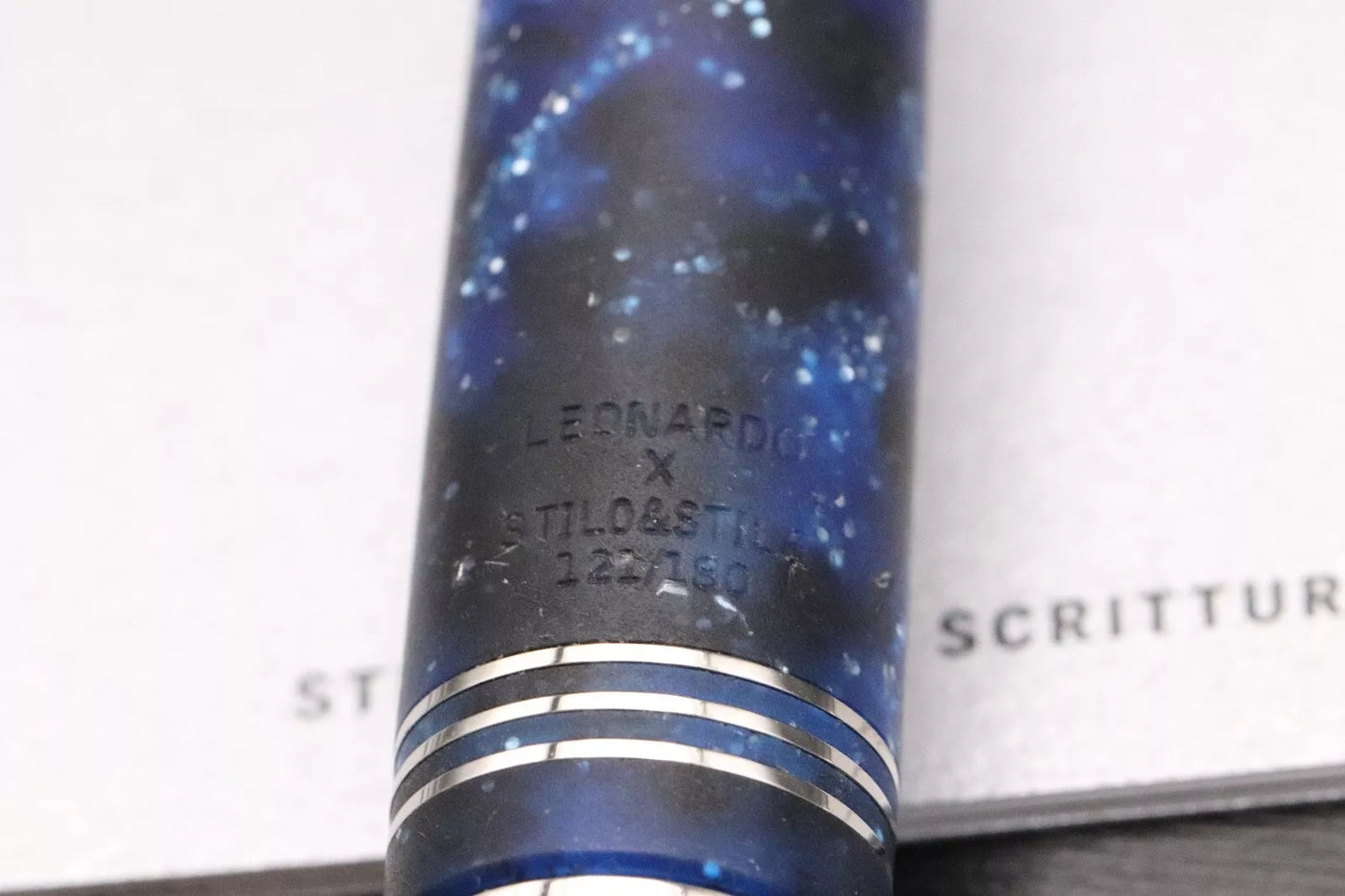Leonardo x Stilo e Stile Momento Zero Cometa Fountain Pen - Broad Nib image 5