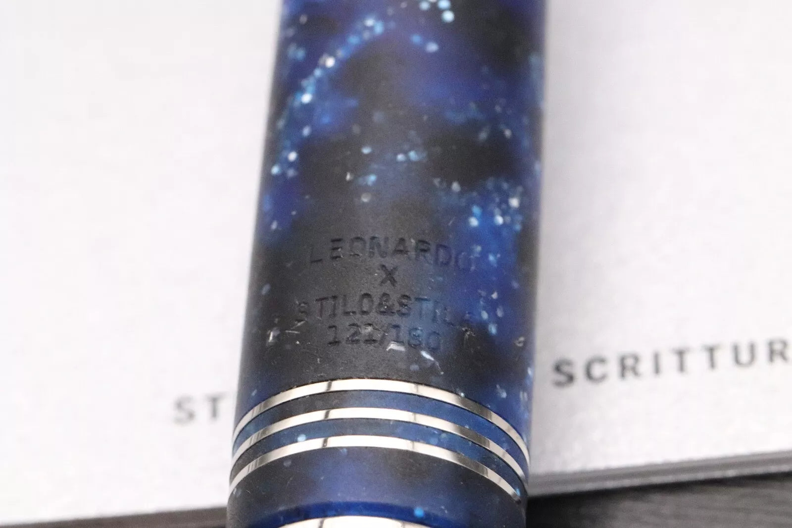 Leonardo x Stilo e Stile Momento Zero Cometa Fountain Pen - Broad Nib image 5