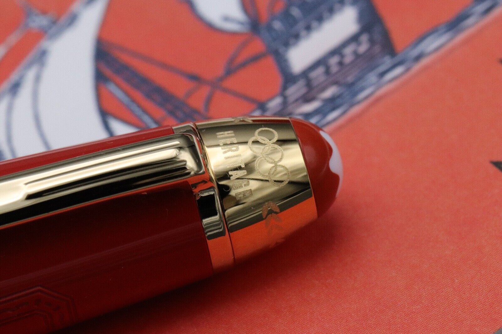 Montblanc Meisterstück x Paris Olympics 1924 LeGrand Rollerball Pen - UNUSED image 4