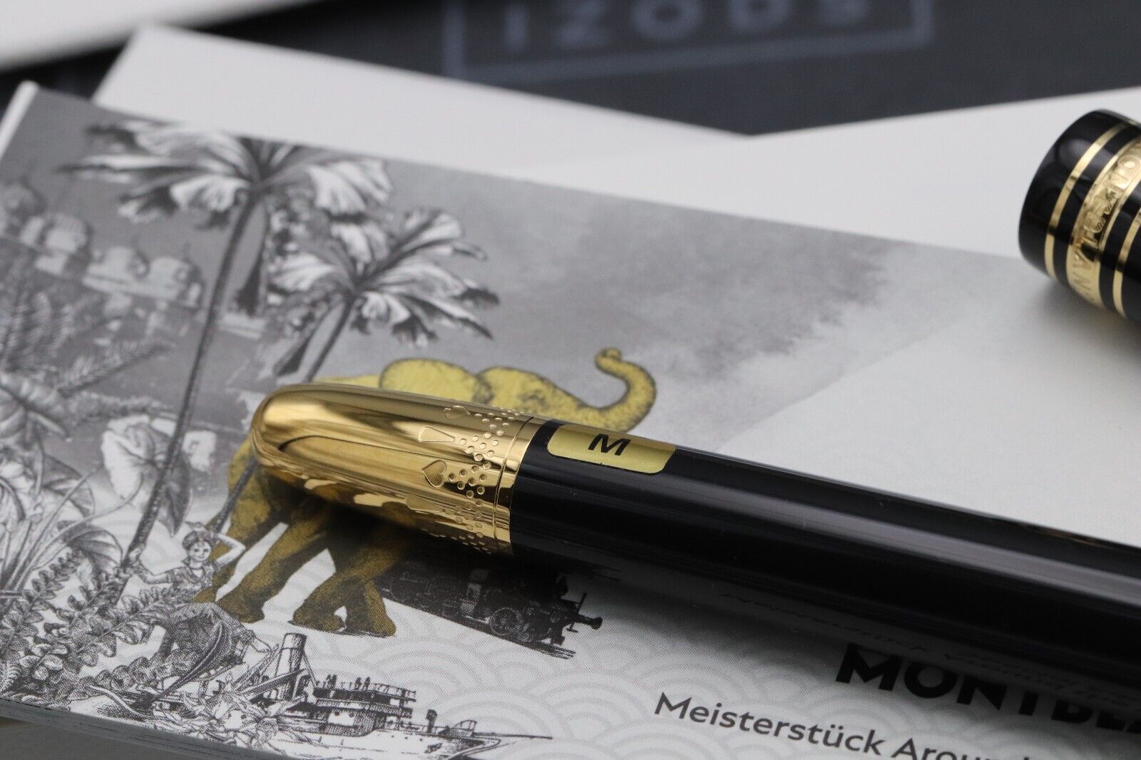 Montblanc Meisterstuck Classique Around The World in 80 Days Fountain Pen UNUSED image 3