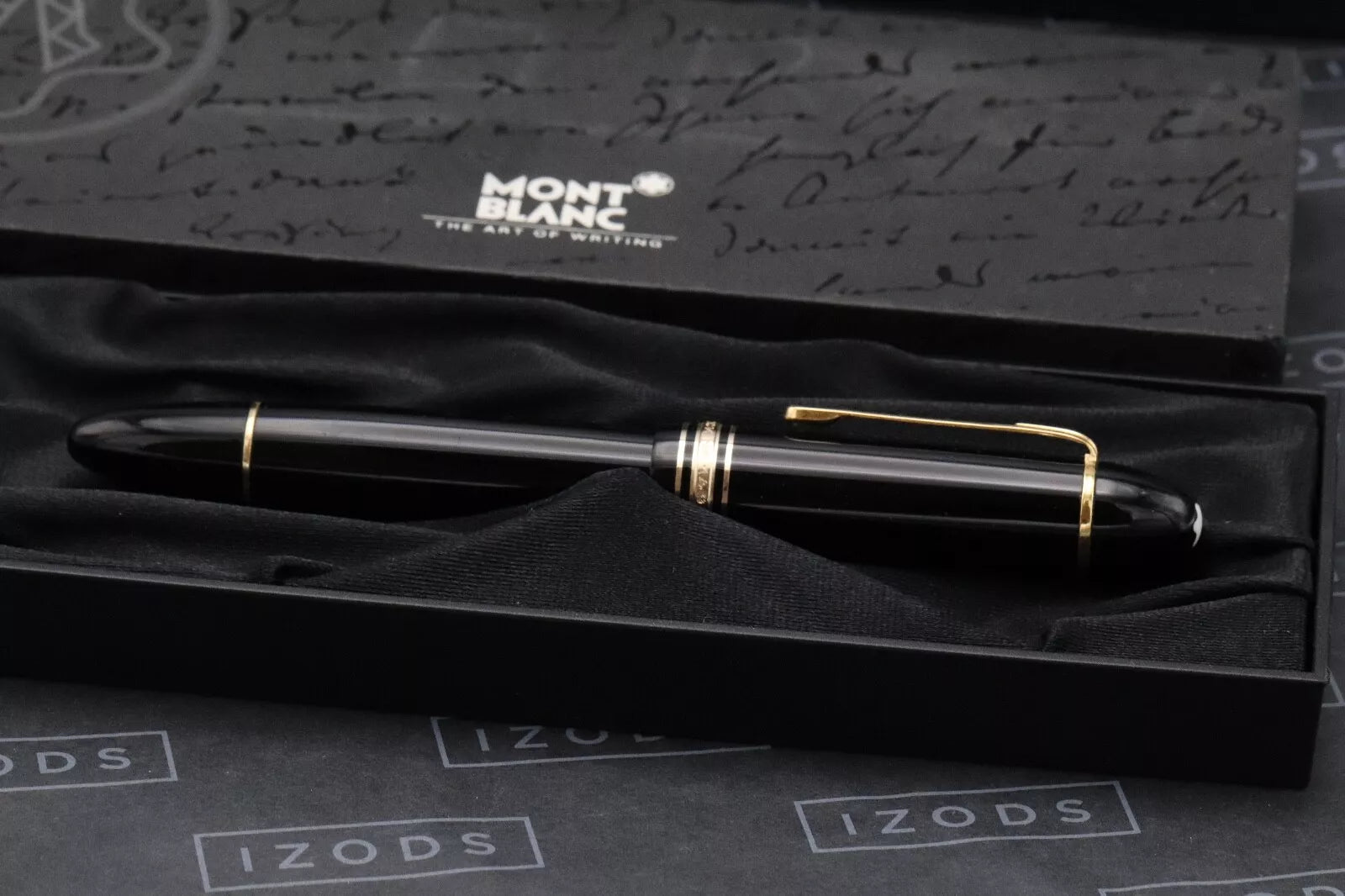 Montblanc Meisterstuck 149 Gold-Coated Fountain Pen - 1965-68 - OBB Nib image 8