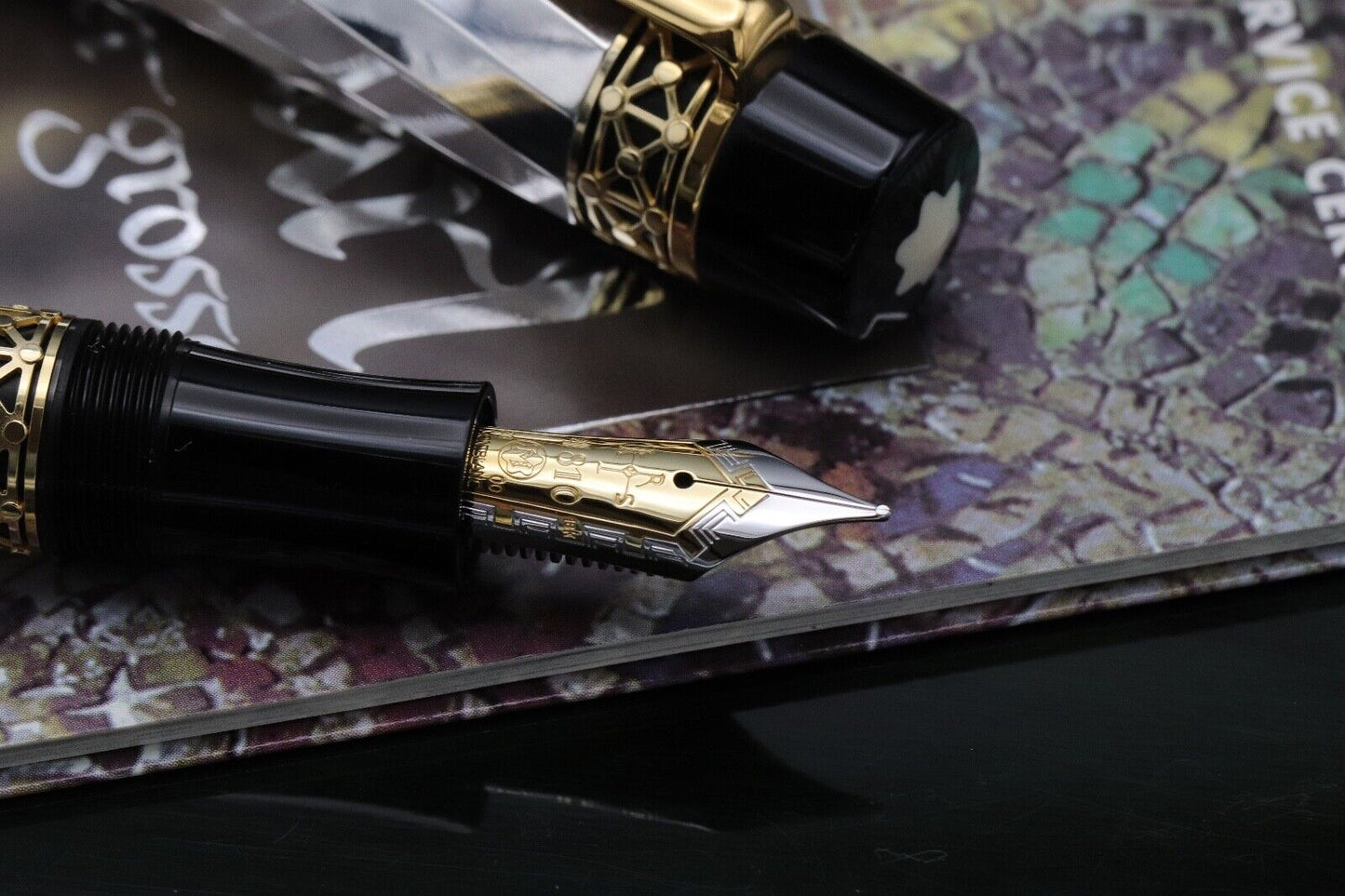Montblanc Patron Of Art Karl Der Grosse Charlemagne 4810 Fountain Pen – UNUSED image 2