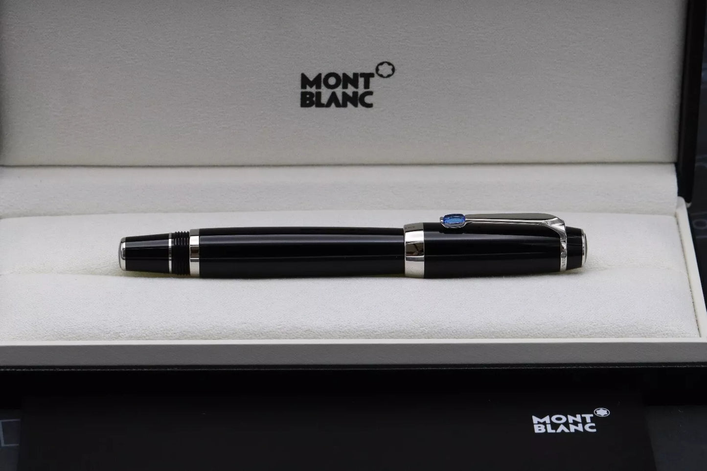 Montblanc Boheme Bleu Midsize Fixed Nib Fountain Pen - UNUSED image 6