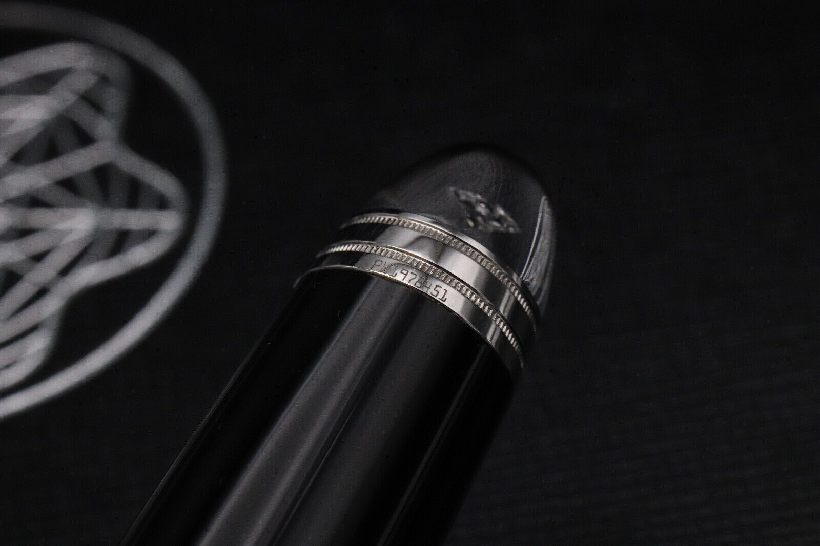 Montblanc Meisterstück 162 LeGrand Diamond Collection Rollerball / Fineliner Pen image 4