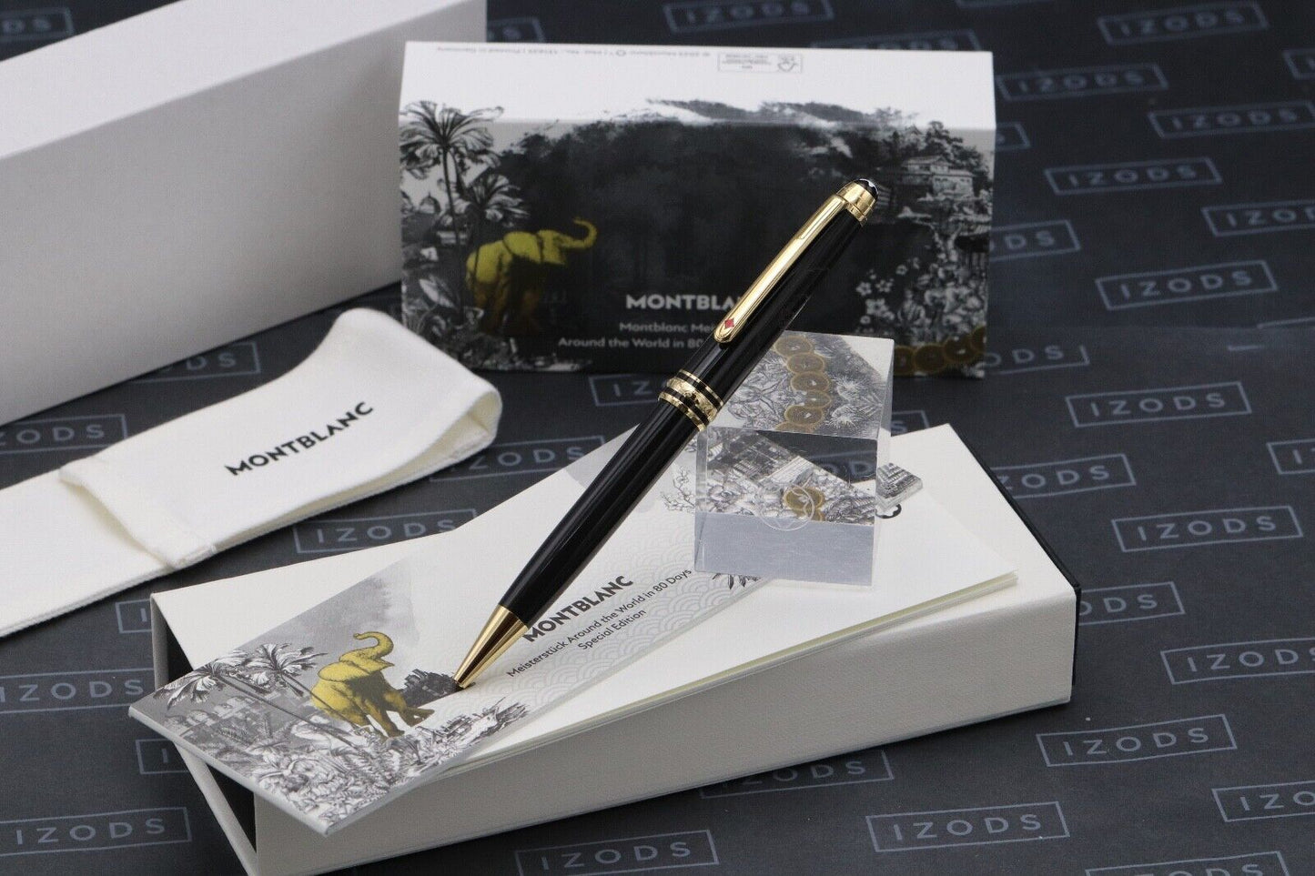 Montblanc Meisterstuck Classique Around The World in 80 Days Ballpoint Pen UNUSED image 0