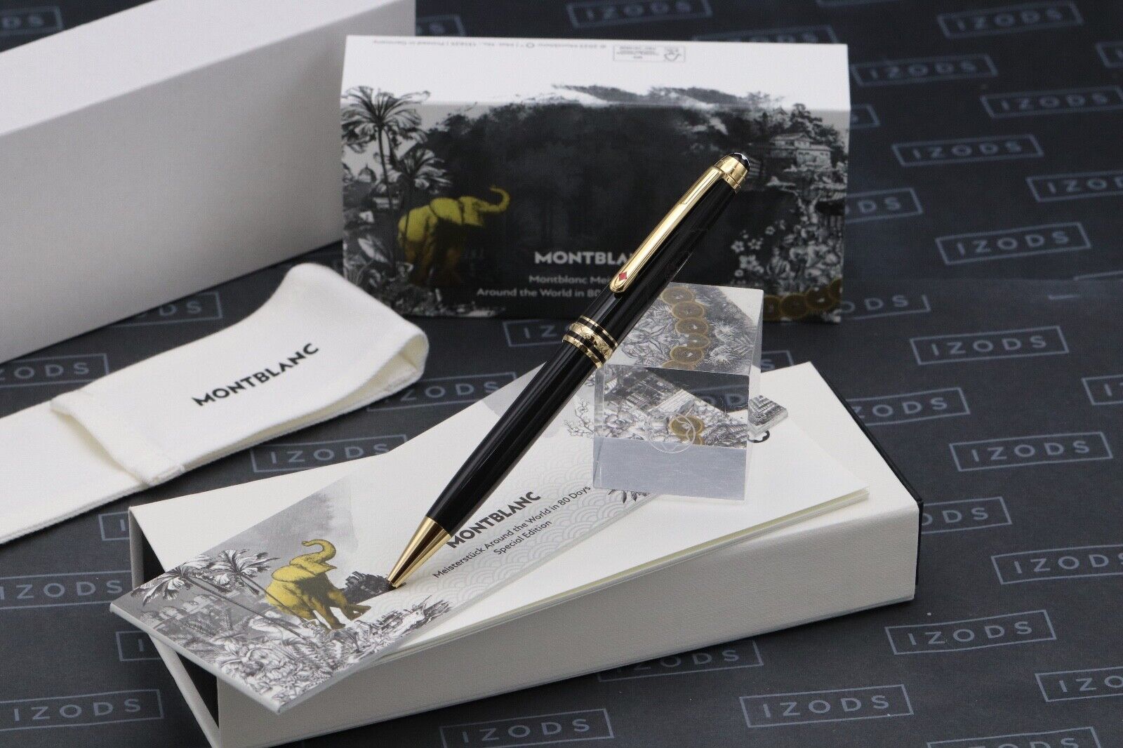 Montblanc Meisterstuck Classique Around The World in 80 Days Ballpoint Pen UNUSED image 0