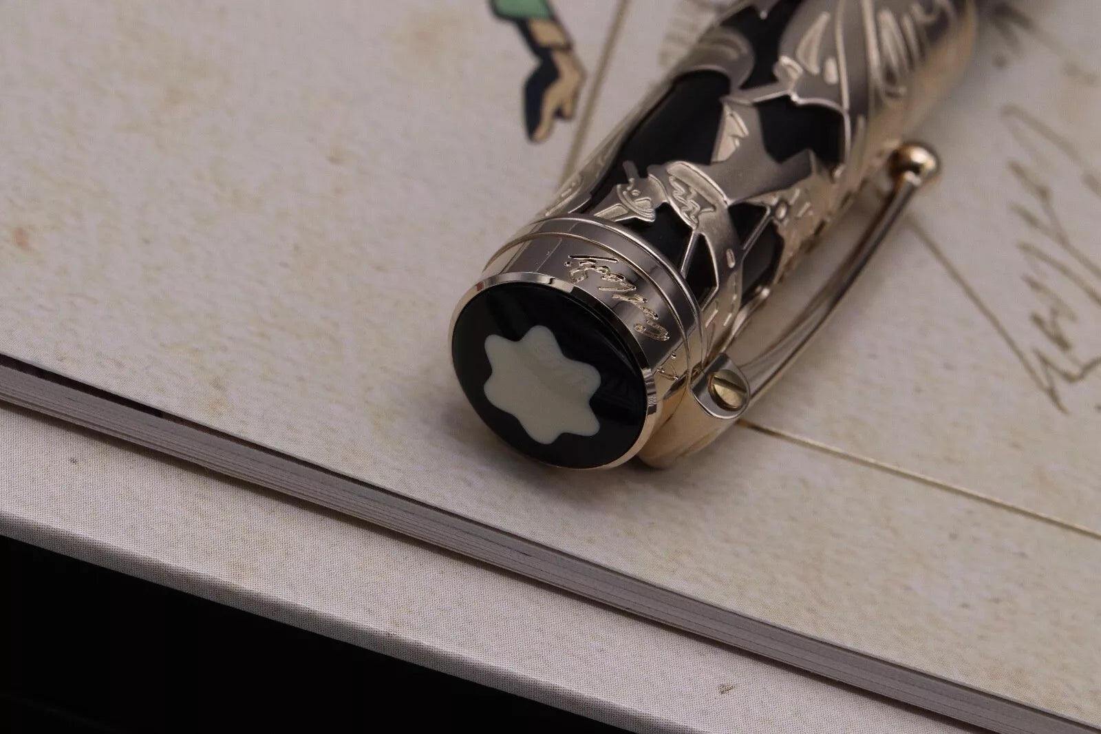 Montblanc Writers Edition Carlo Collodi Fountain Pen - UNUSED image 6