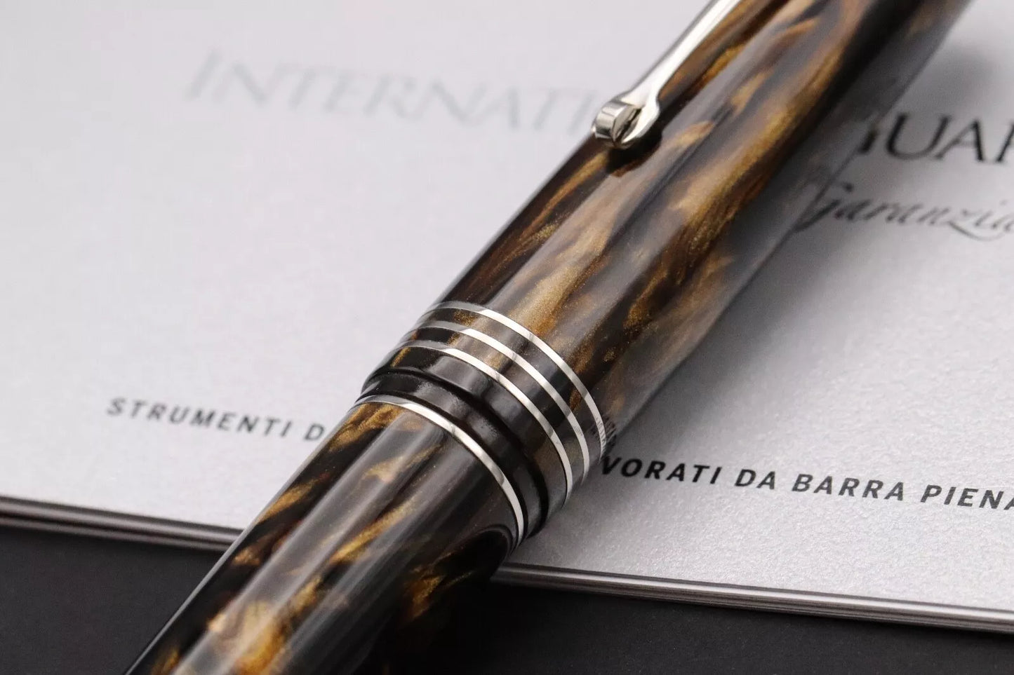 Leonardo Momento Zero Grande 2.0 SBRE Brown LE50 Fountain Pen image 5