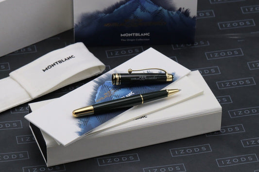 Montblanc Meisterstuck Classique Origin Collection Green Rollerball Pen - UNUSED image 0