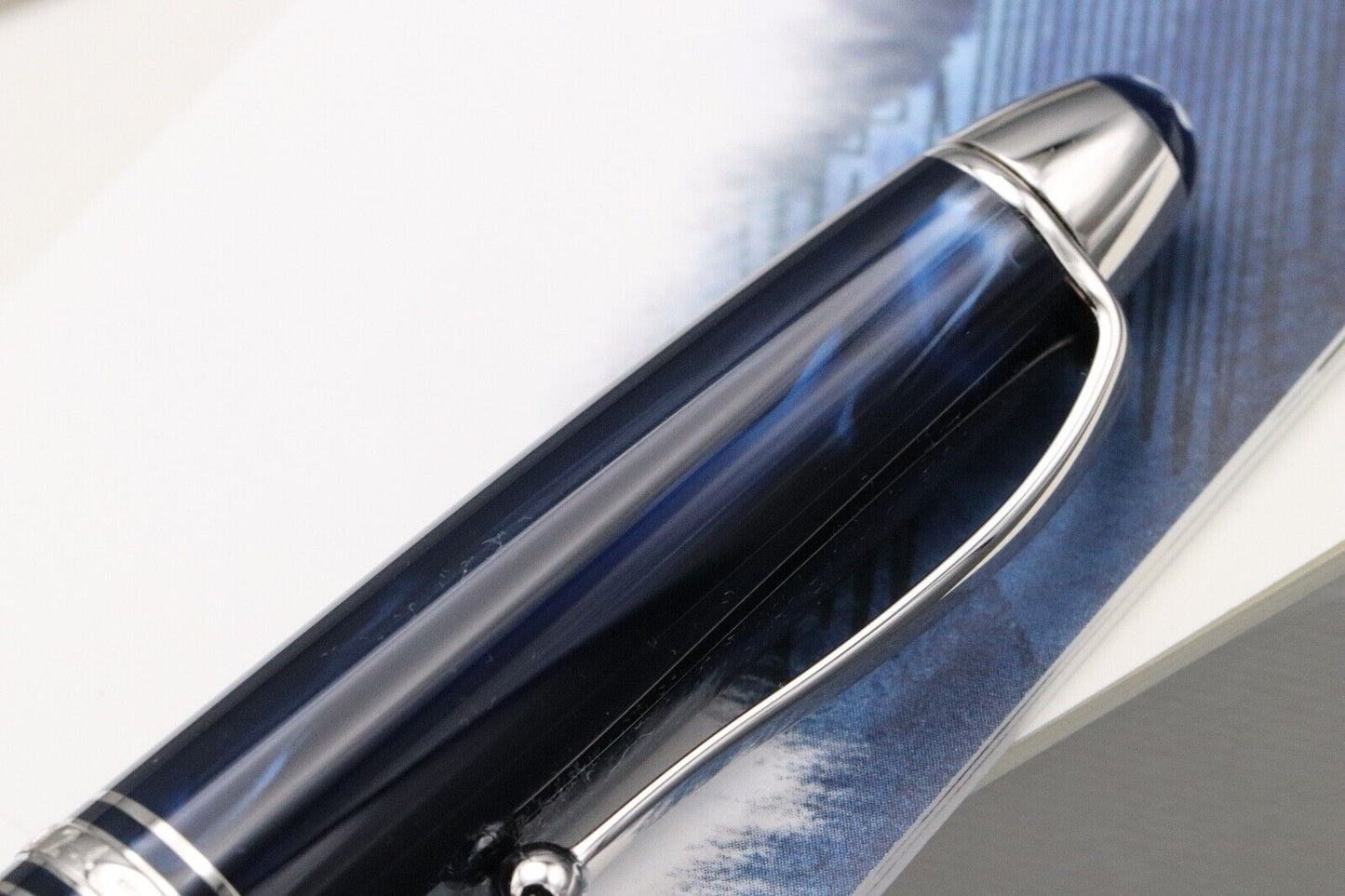 Montblanc Meisterstuck LeGrand 'Origin Collection' Blue Rollerball Pen - UNUSED image 5