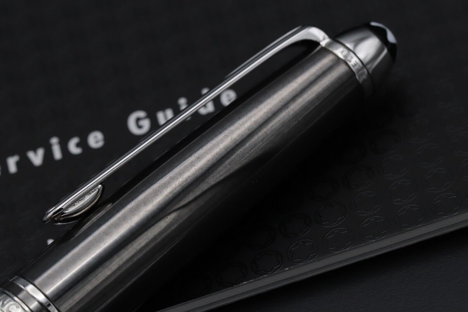 Montblanc Meisterstuck 144 Classique Hematite Solitaire Fountain Pen - UNUSED image 6