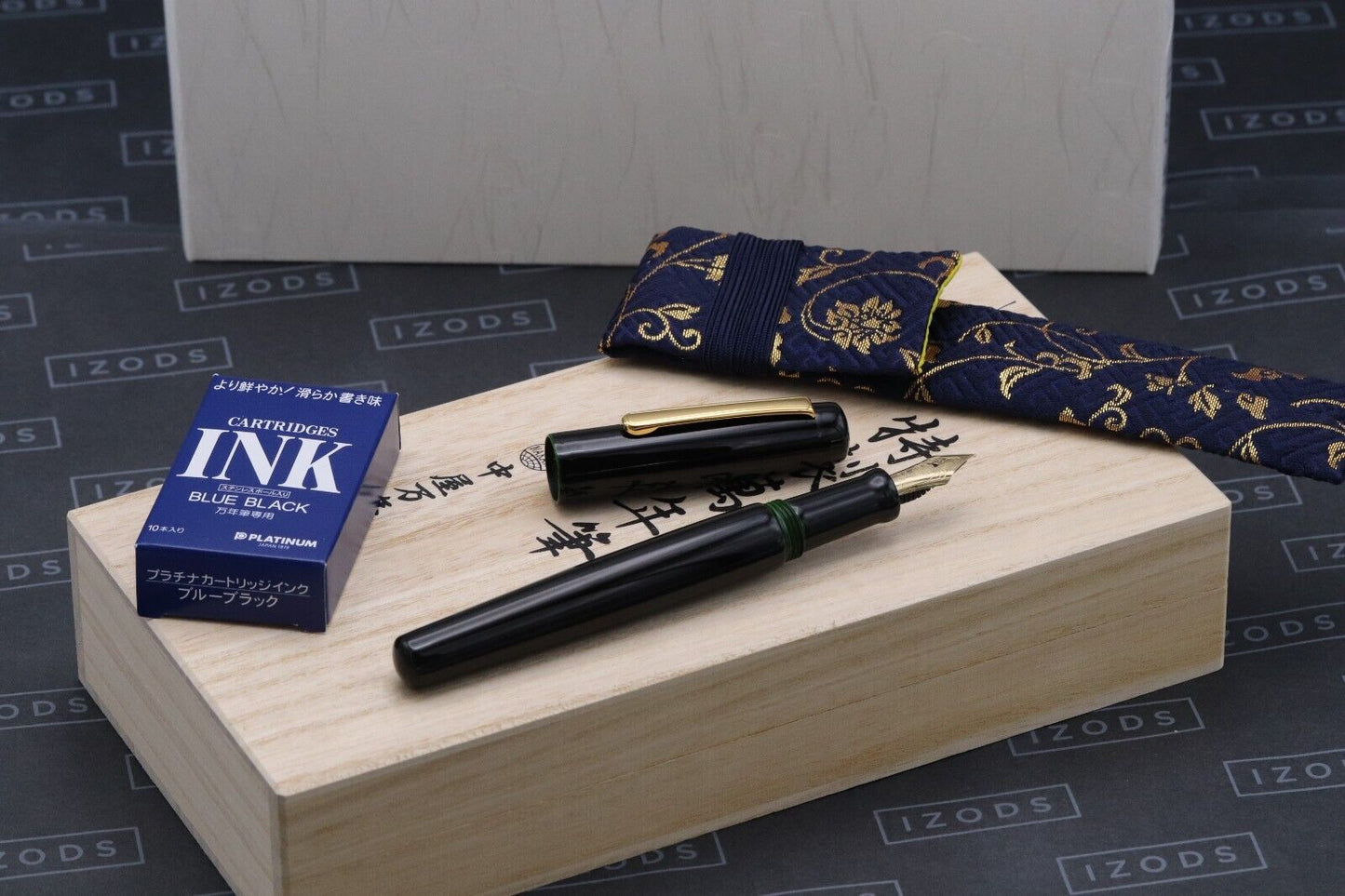 Nakaya Neo Standard Midori-Tamenuri Fountain Pen - UNUSED - Soft Medium Nib image 0