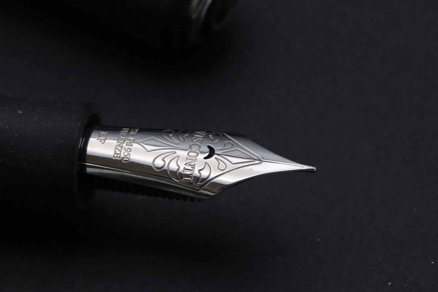 Visconti Homo Sapiens Steel Age Midi Fountain Pen - 23k Extra Fine image 3
