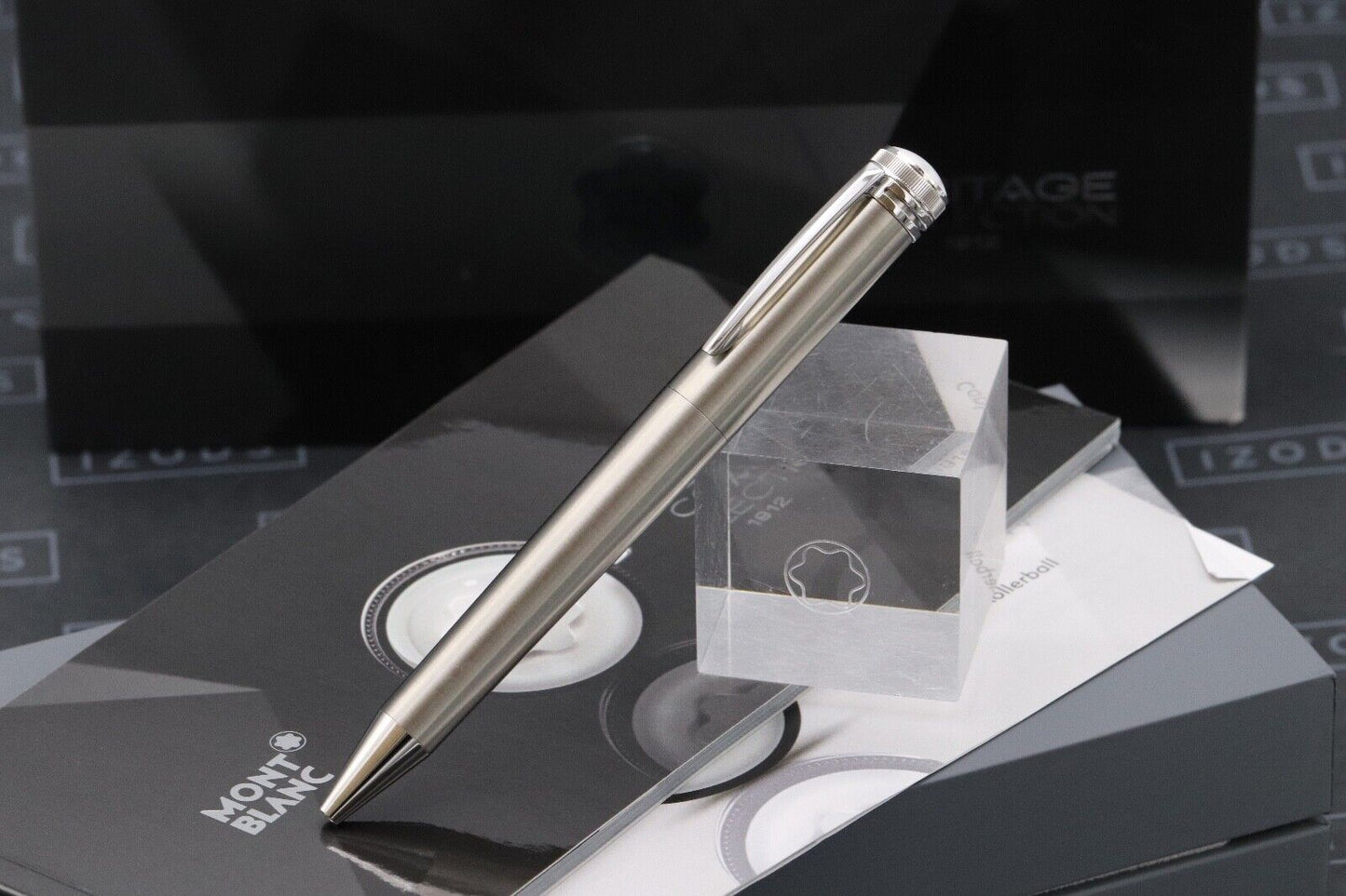Montblanc Heritage 1912 Capless Steel Rollerball Pen image 1