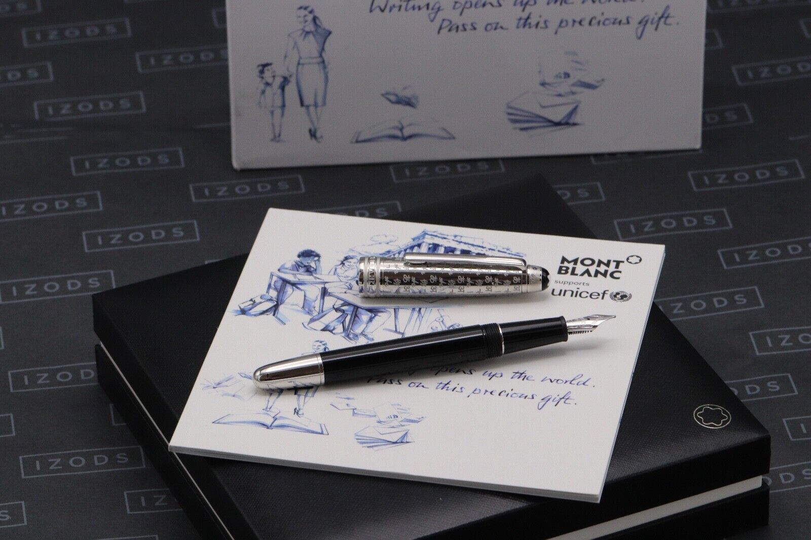 Montblanc Meisterstuck Classique UNICEF Doue Fountain Pen - UNUSED image 0