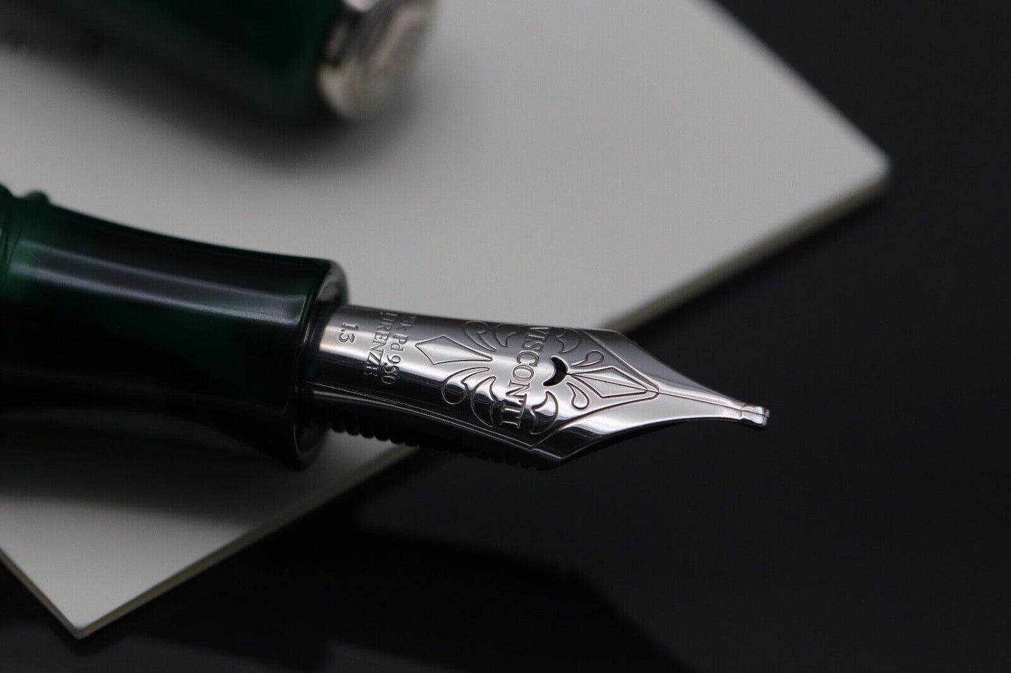 Visconti Homo Sapiens Florentine Hills LE Fountain Pen - 23k 1.3 Stub image 3