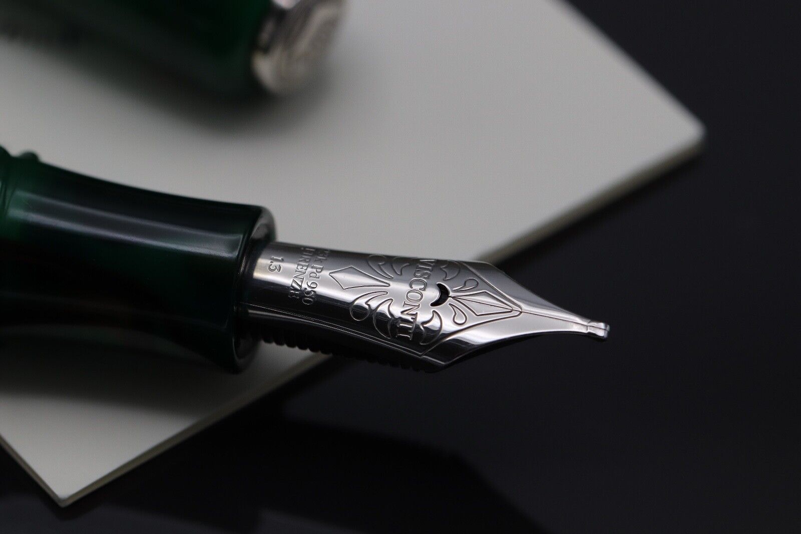 Visconti Homo Sapiens Florentine Hills LE Fountain Pen - 23k 1.3 Stub image 3