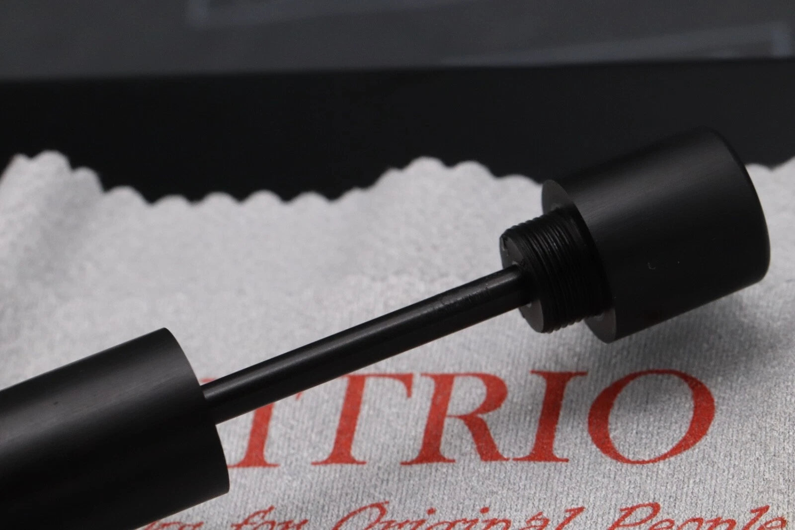 Danitrio Baby Sho-Genkai Raw Ebonite LE12 Eyedropper Fountain Pen - #8 Nib image 1