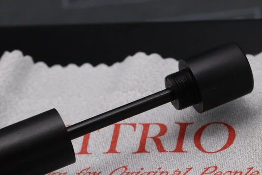 Danitrio Baby Sho-Genkai Raw Ebonite LE12 Eyedropper Fountain Pen - #8 Nib image 1