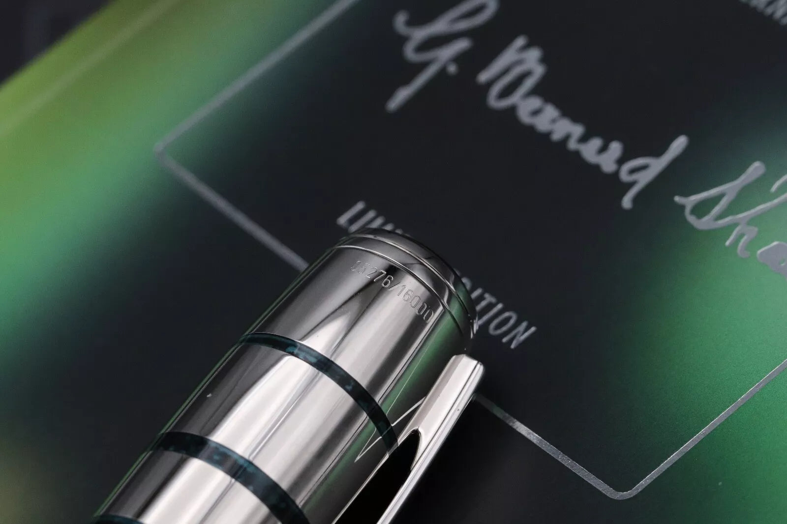 Montblanc Writers Edition George Bernard Shaw Fountain Pen image 6