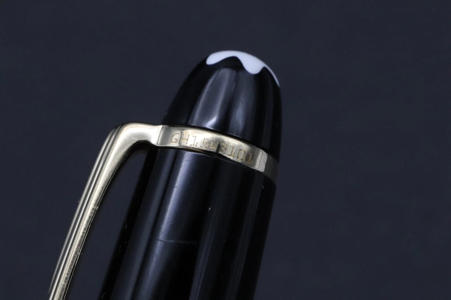 Montblanc Meisterstuck 144 Classique Gold Coated Fountain Pen - EF Nib image 2
