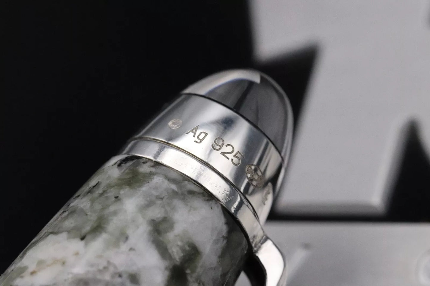 Montblanc Meisterstuck LeGrand Soulmakers Granite LE Fountain Pen - NEVER INKED image 9