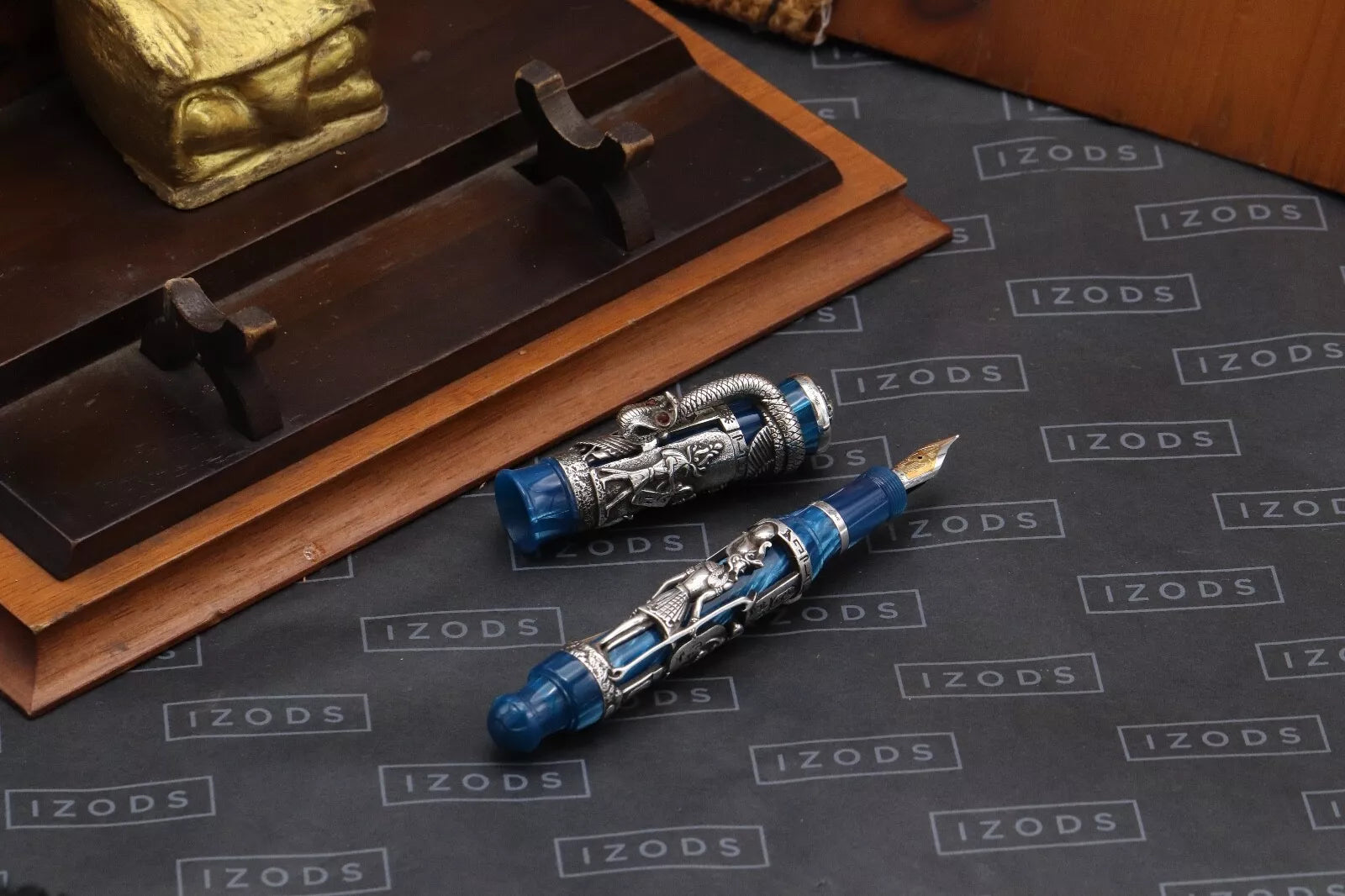Montegrappa Luxor Blue Nile Celluloid Limited Edition Fountain Pen - Fully Overhauled by Montegrappa 2025 image 0