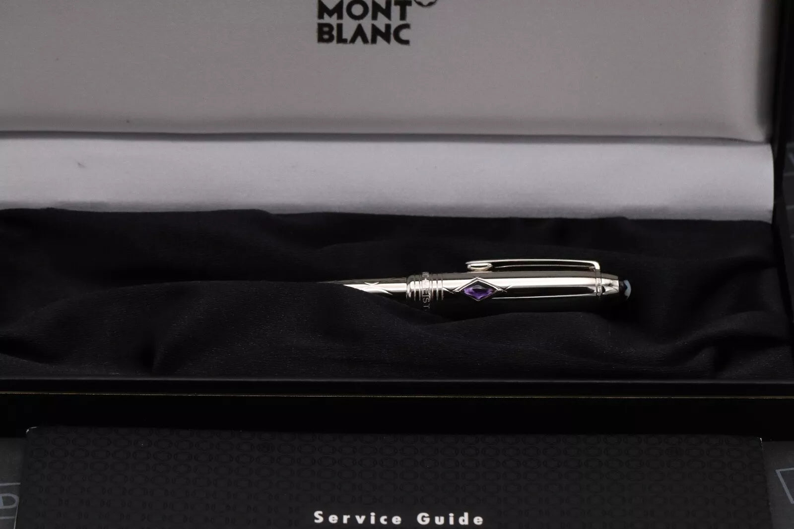 Montblanc Meisterstück Mozart Jungle Eyes Amethyst Ballpoint Pen - UNUSED image 6