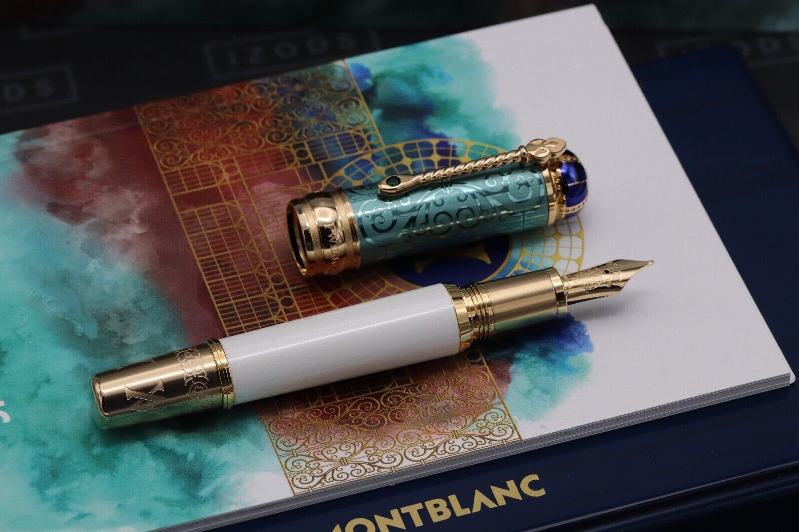 Montblanc Patron of Art Homage to Victoria 4810 Fountain Pen – UNUSED image 1