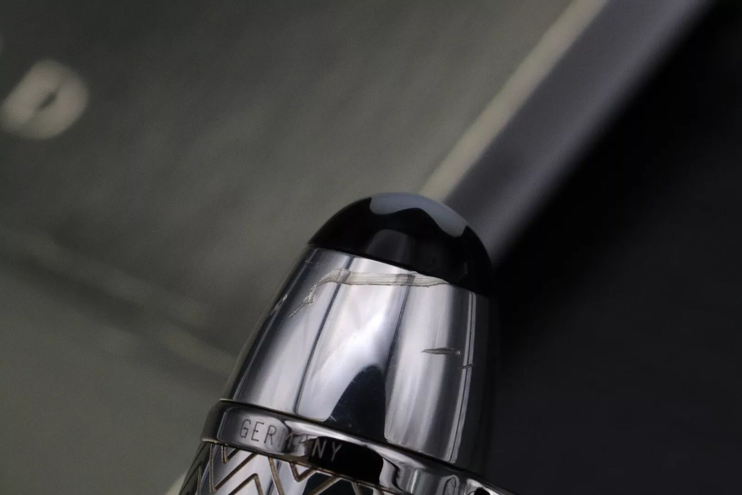Montblanc Meisterstuck LeGrand Silver Barley Diamond Fountain Pen image 7
