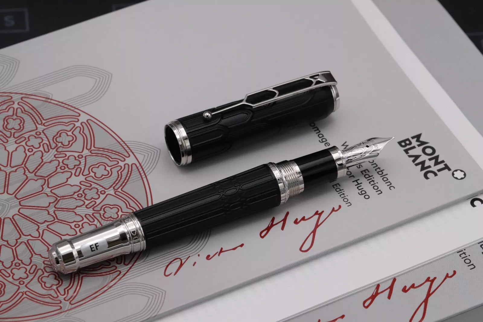 Montblanc Writers Edition Victor Hugo Fountain Pen - EF Nib image 1