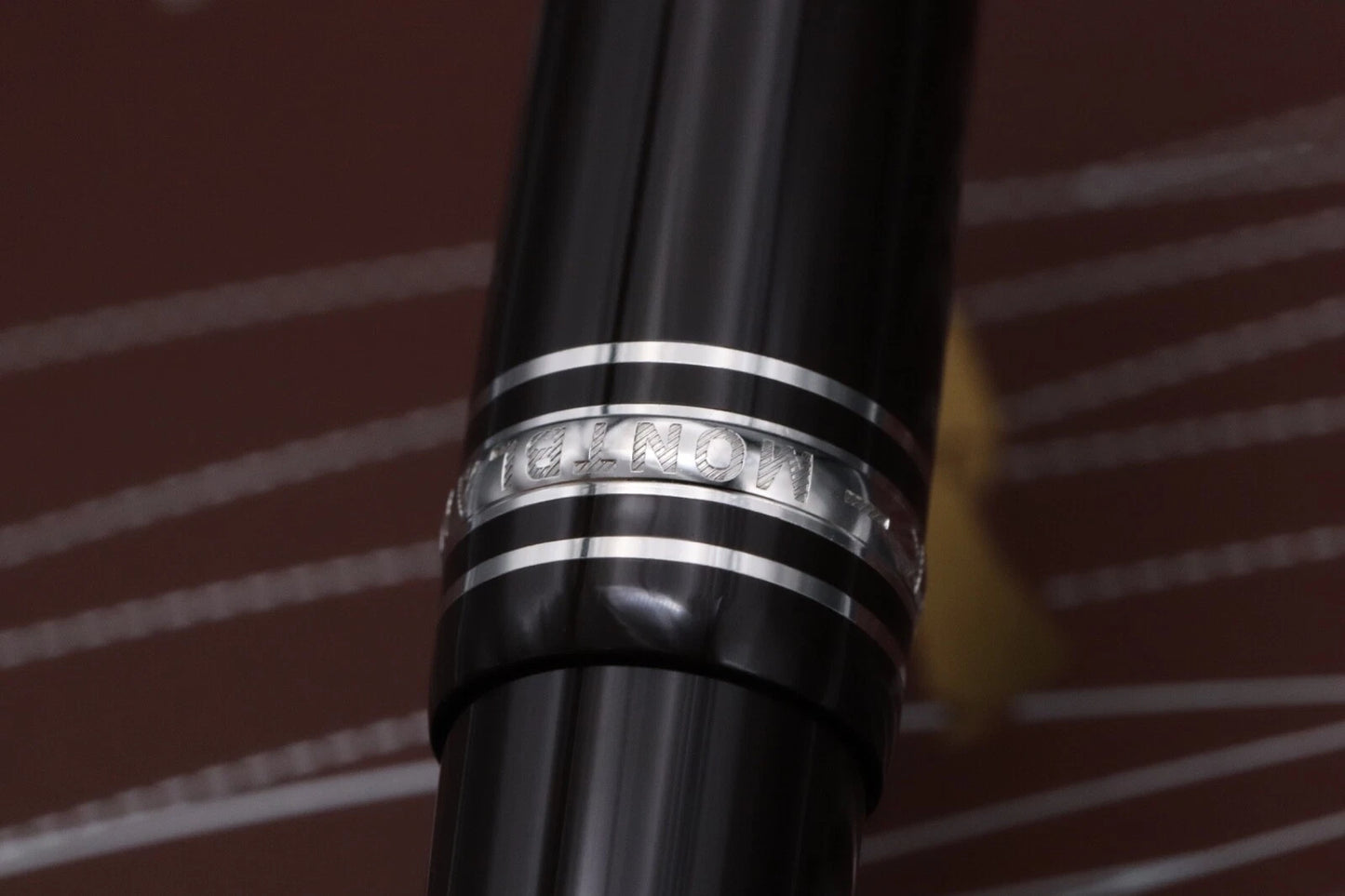 Montblanc Meisterstuck Classique Le Petit Prince Aviator Fountain Pen - UNUSED - Rare Factory Error Upside Down Cap Ring image 7