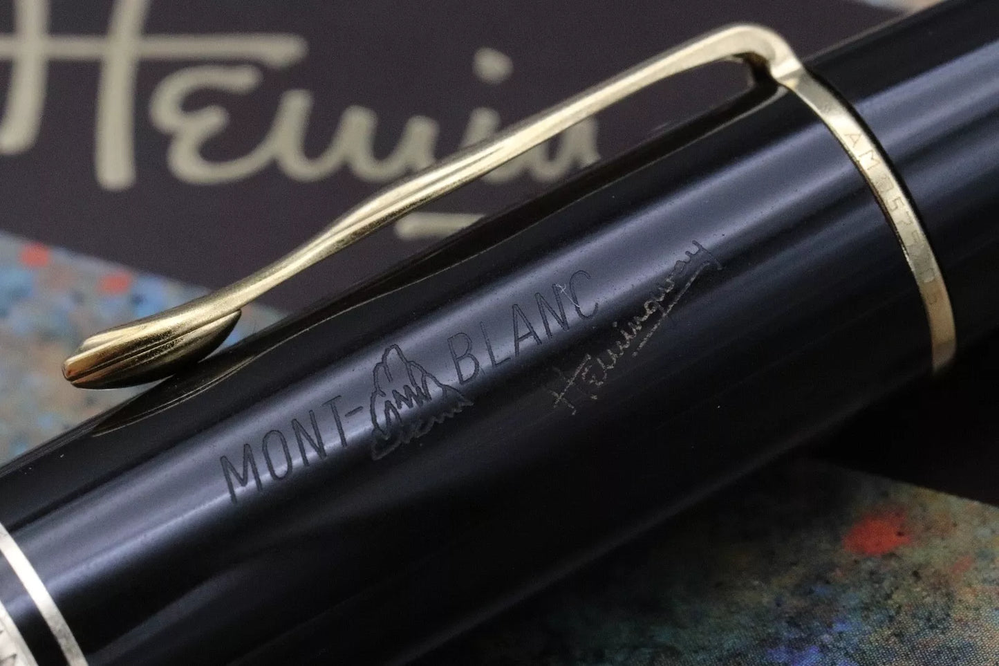 Montblanc Writers Edition Ernest Hemingway Fountain Pen - UNUSED image 6