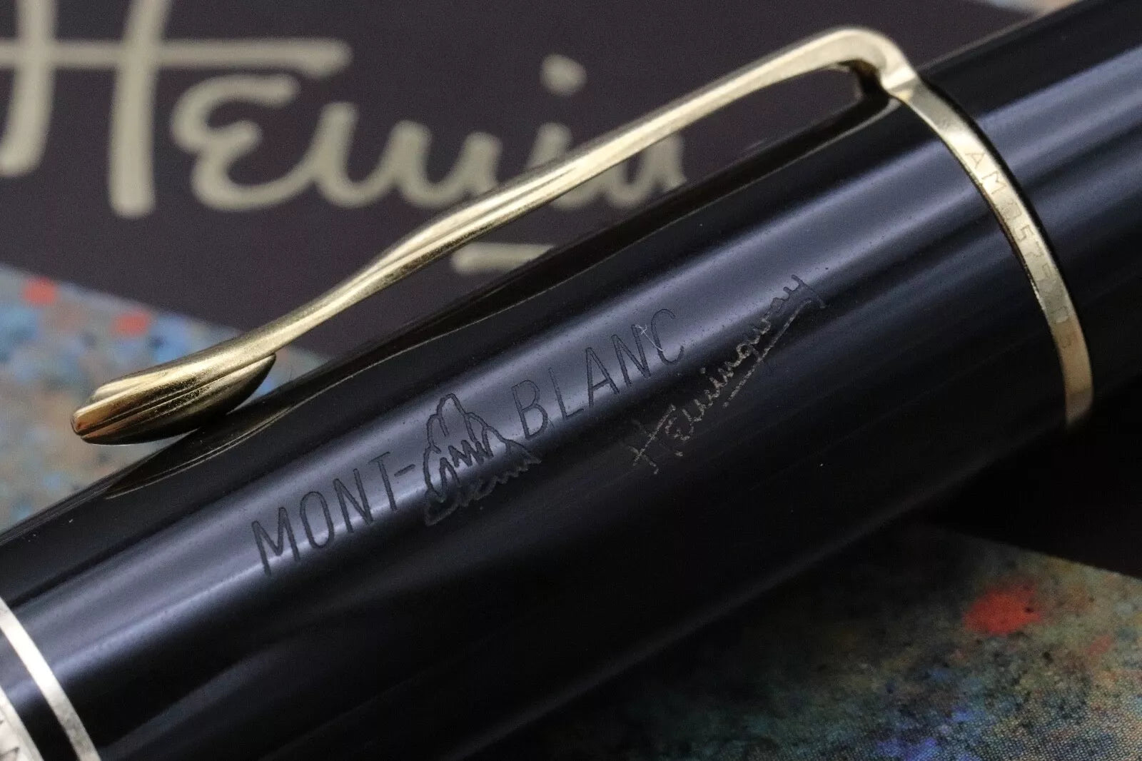 Montblanc Writers Edition Ernest Hemingway Fountain Pen - UNUSED image 6