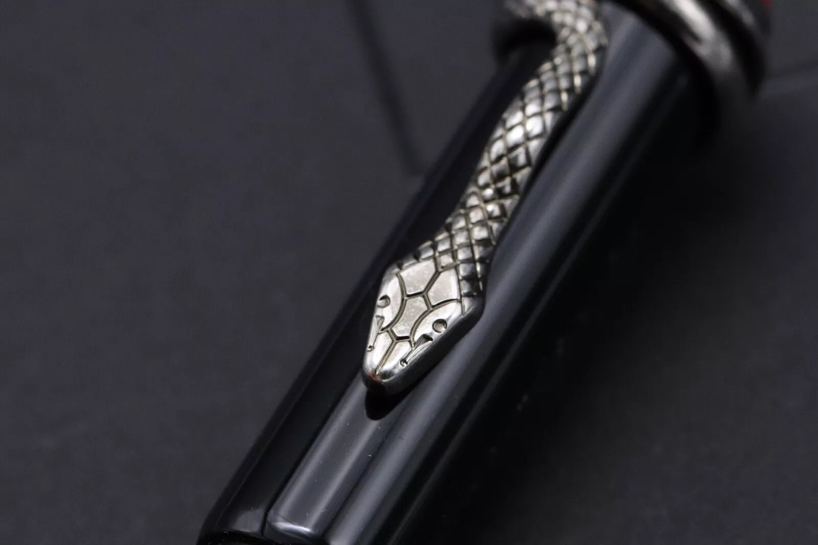 Montblanc Heritage Rouge et Noir Black Special Edition Ballpoint Pen image 4
