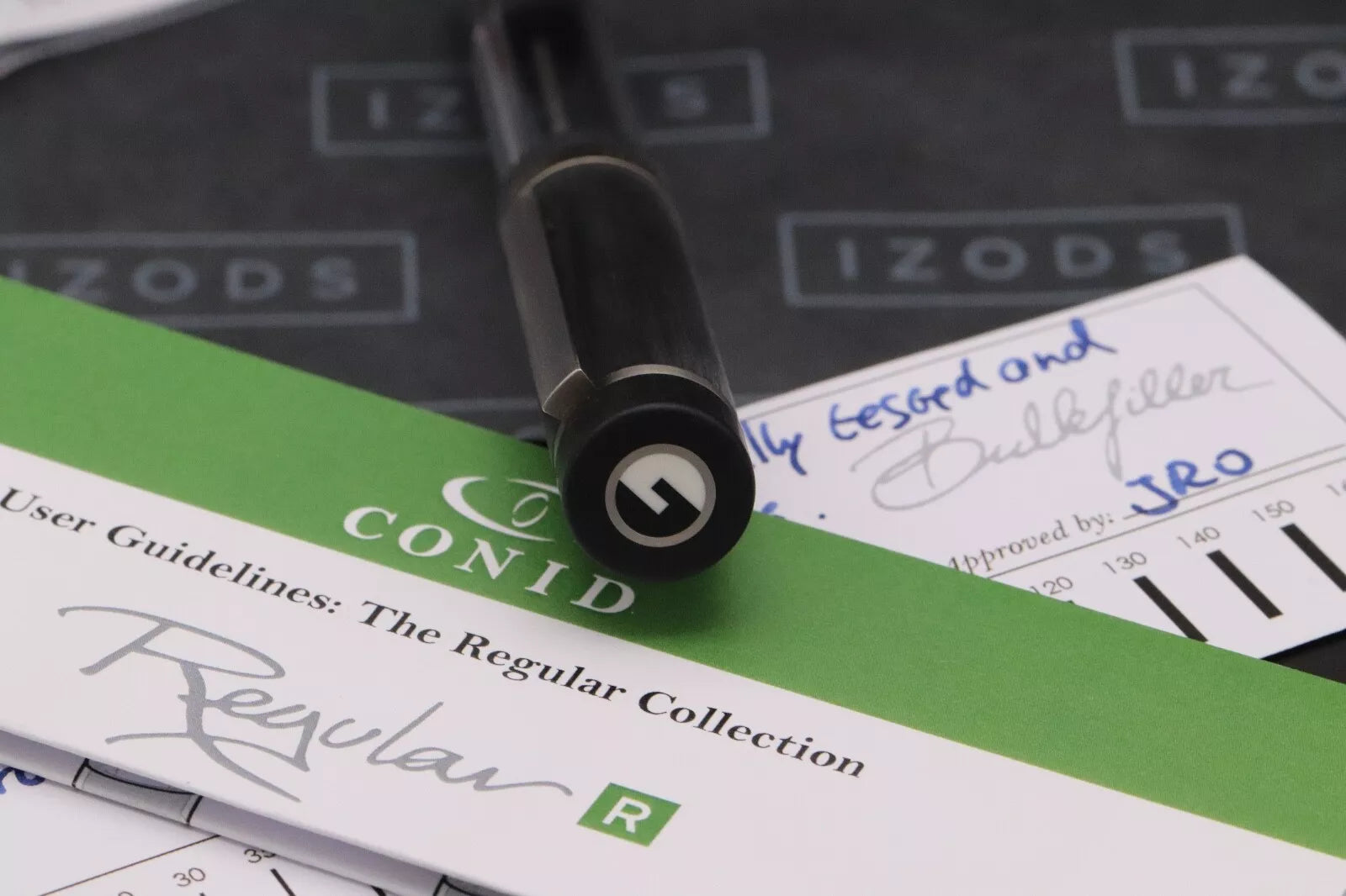 Conid Bulkfiller Regular Demonstrator Fountain Pen - #6 14k Fine Nib - UNUSED image 6