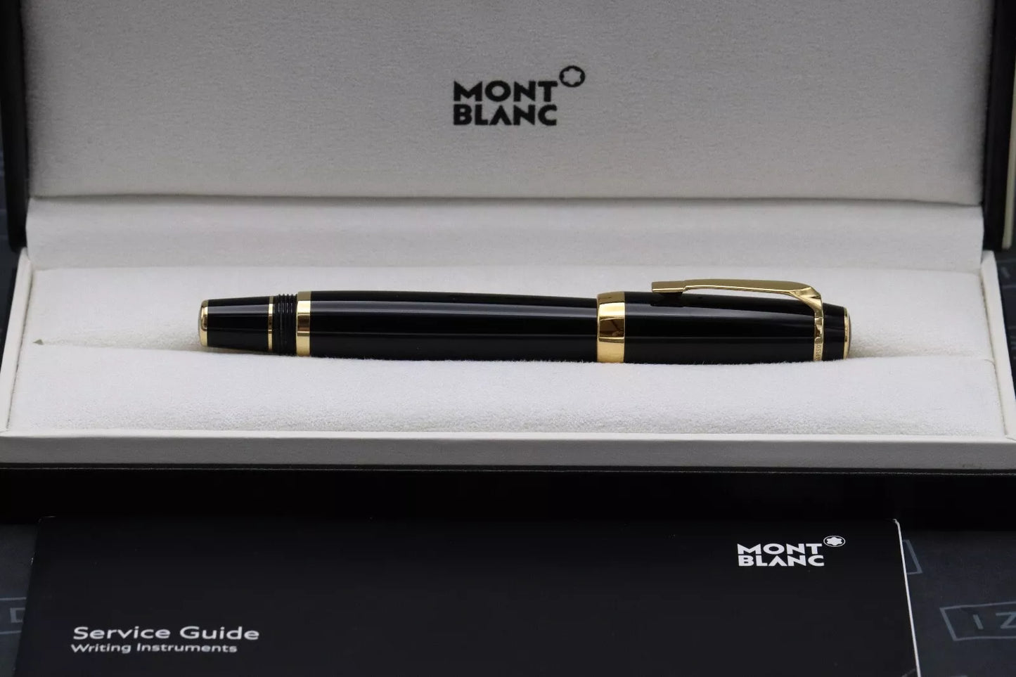 Montblanc Boheme Gold Line No Stone Midsize Fixed Nib Fountain Pen - BB Nib image 6