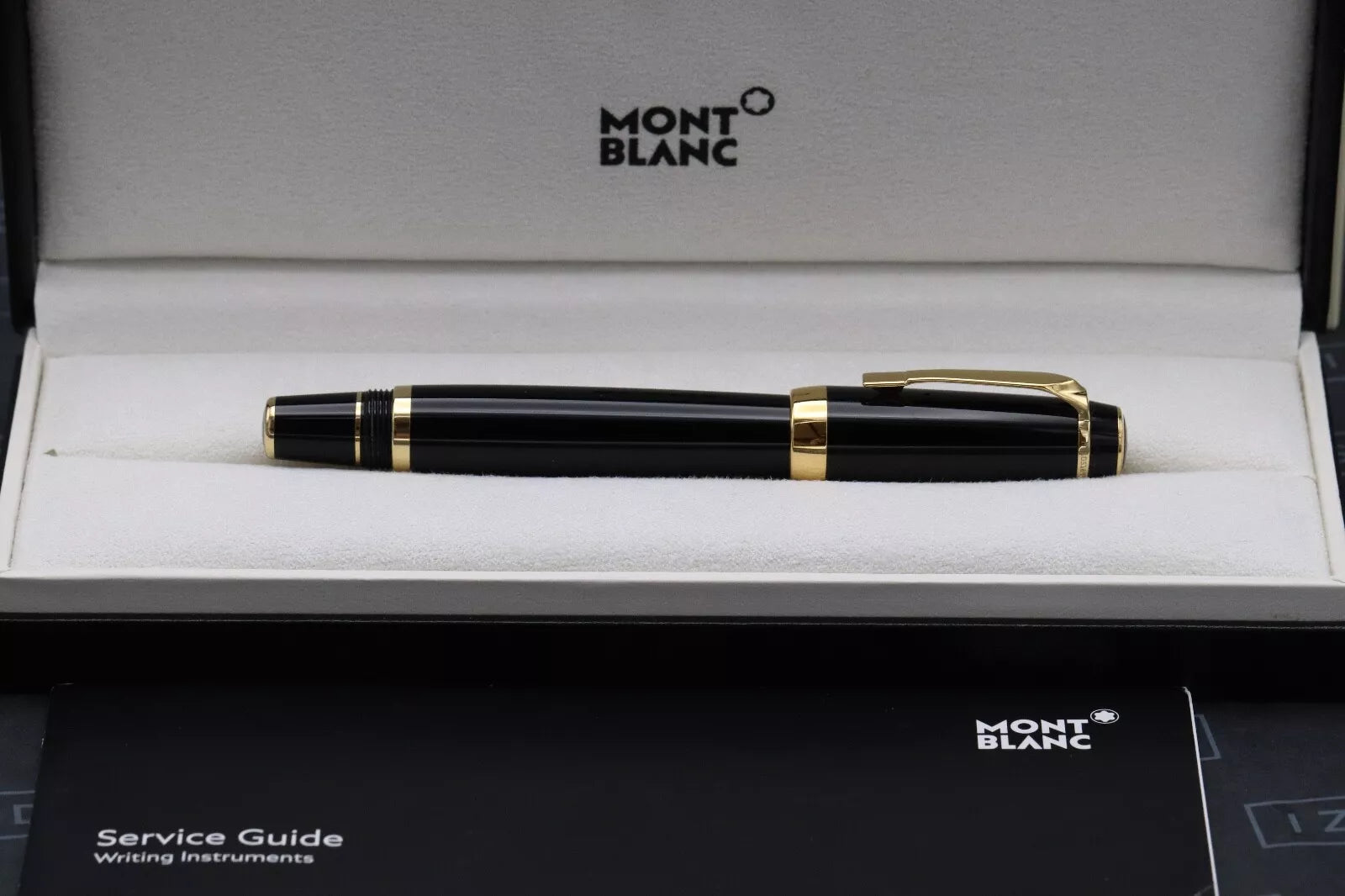 Montblanc Boheme Gold Line No Stone Midsize Fixed Nib Fountain Pen - BB Nib image 6