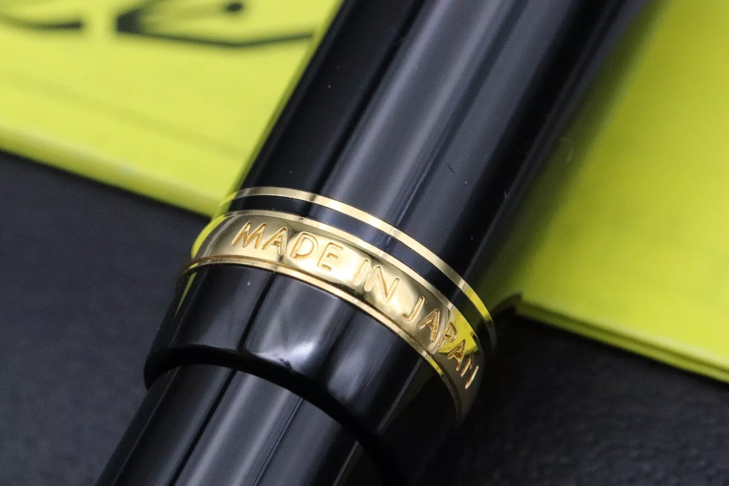 Pilot Custom 74 Black Special Edition Flat Top Fountain Pen image 5
