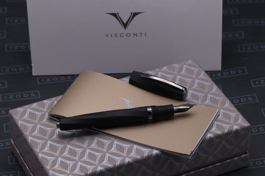 Visconti Divina Matte Black Oversize Fountain Pen image 0
