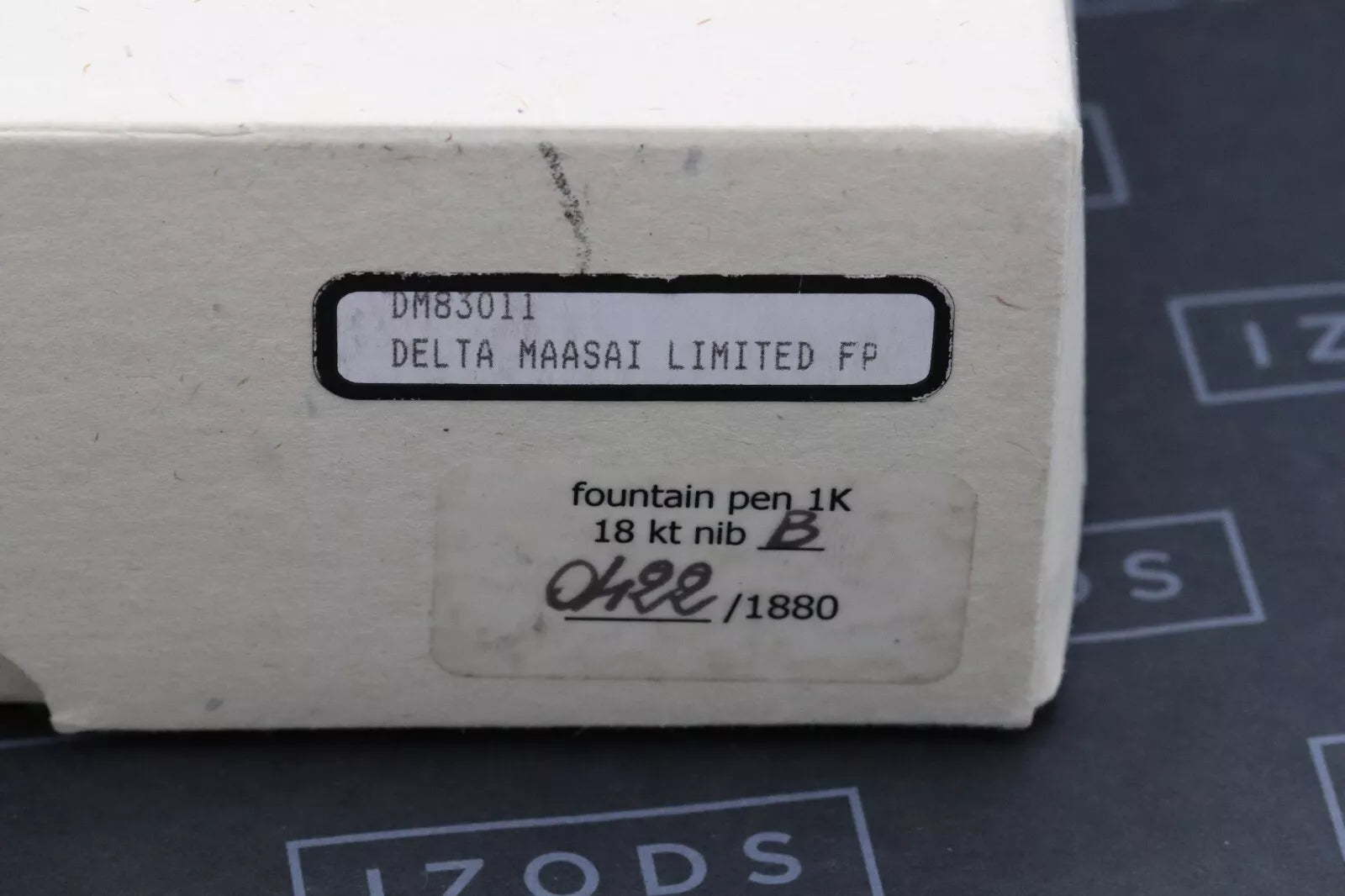 Delta Indigenous People Maasai Silver LE1880 Fountain Pen - UNUSED - Broad Nib image 11