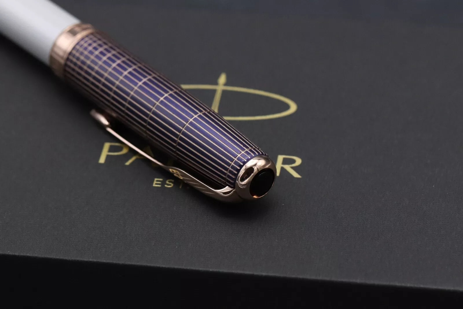 Parker Sonnet Contort Cisele Purple Special Edition Fountain Pen image 9