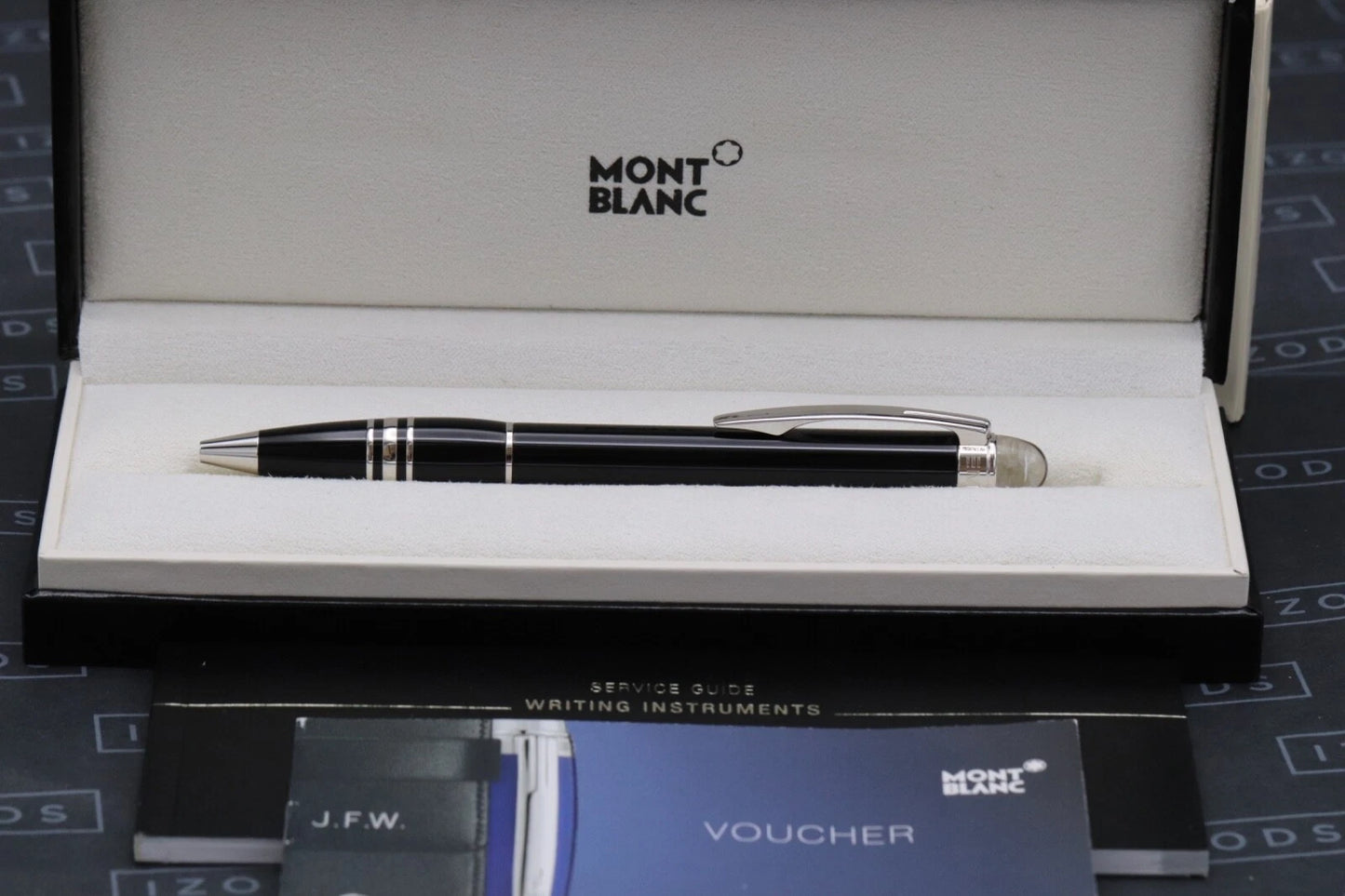 Montblanc Starwalker Platinum Resin Ballpoint Pen - UNUSED image 3